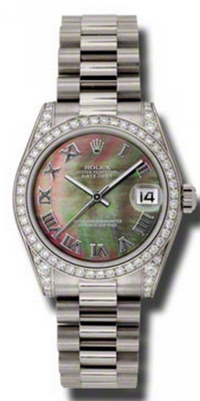 Rolex 178159 dkmrp Datejust 31mm White Gold  - фото 1
