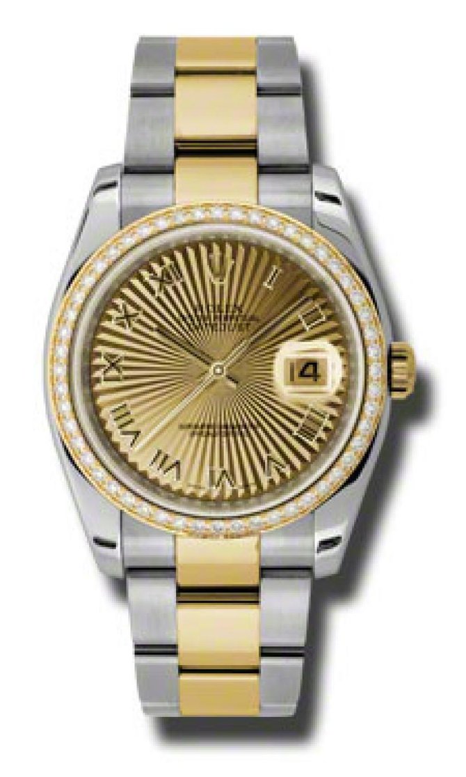 Rolex 116243 chsbro Datejust 36mm Steel and Yellow Gold - фото 1