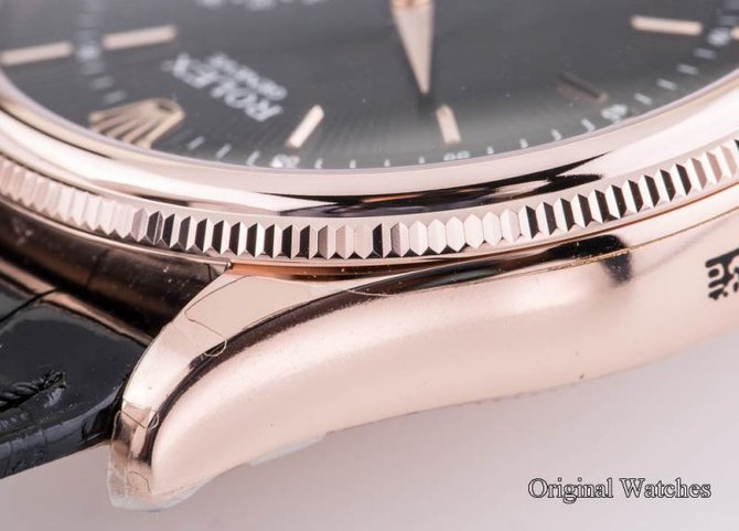 Rolex 50515 black dial Cellini Date - фото 21