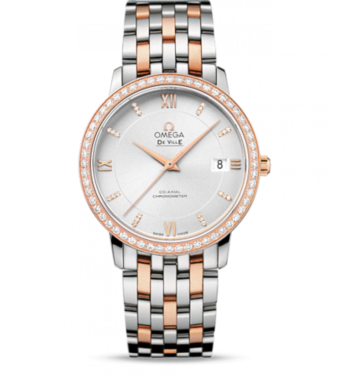 Omega 424.25.37.20.52.001 De Ville Ladies Prestige co-axial 36,8 мм - фото 1