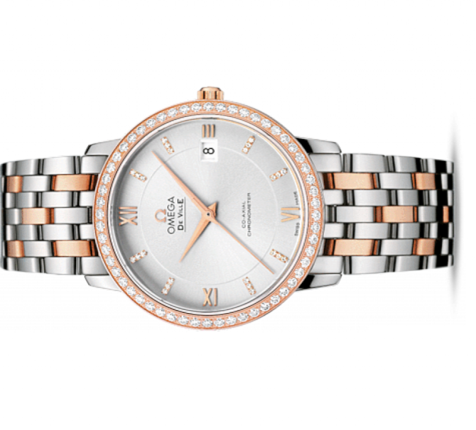 Omega 424.25.37.20.52.001 De Ville Ladies Prestige co-axial 36,8 мм - фото 2