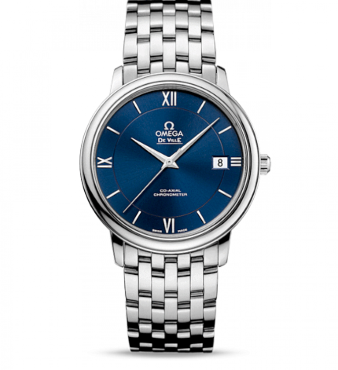 Omega 424.10.37.20.03.001 De Ville Prestige co-axial 36,8 мм - фото 1
