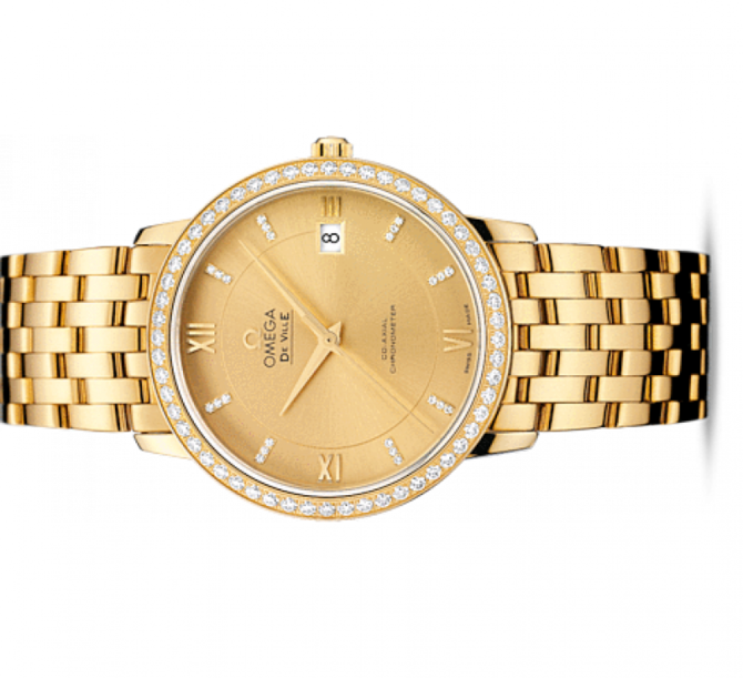 Omega 424.55.37.20.58.001 De Ville Ladies Prestige co-axial 36,8 мм - фото 2