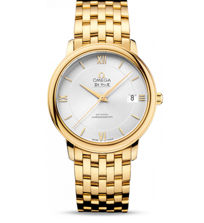 Omega 424.50.37.20.02.002 De Ville Prestige co-axial 36,8 мм - фото 1
