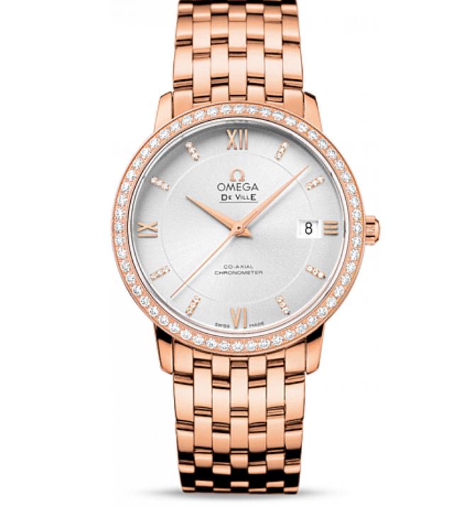 Omega 424.55.37.20.52.001 De Ville Ladies Prestige co-axial 36,8 мм - фото 1