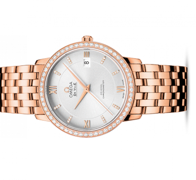 Omega 424.55.37.20.52.001 De Ville Ladies Prestige co-axial 36,8 мм - фото 2