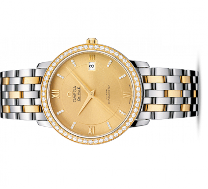 Omega 424.25.37.20.58.001 De Ville Ladies Prestige co-axial 36,8 мм - фото 2