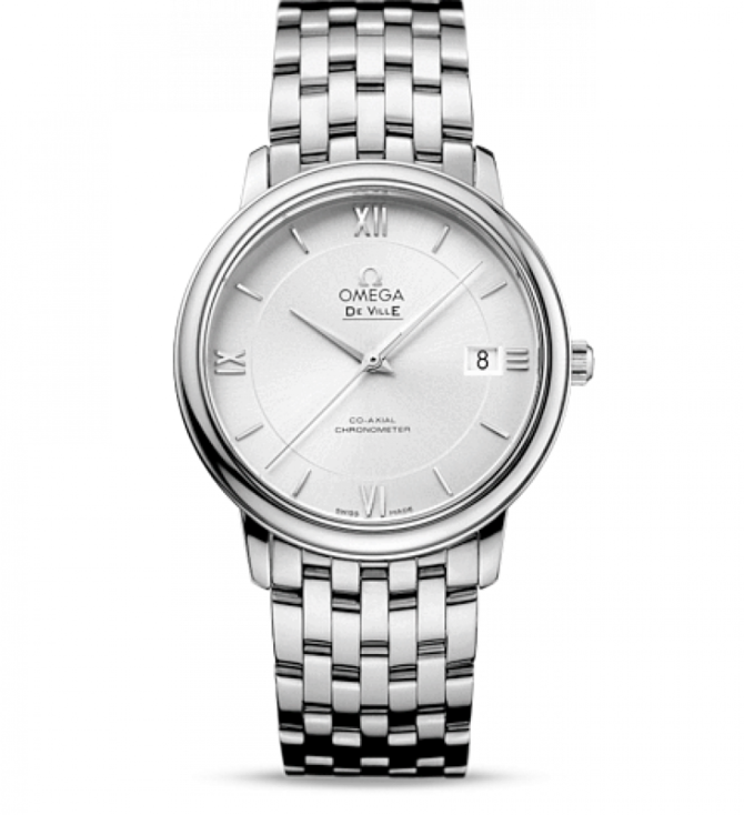 Omega 424.10.37.20.02.001 De Ville Prestige co-axial 36,8 мм - фото 1