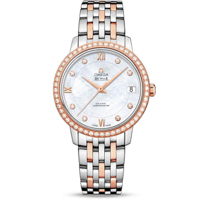 Omega 424.25.33.20.55.002 De Ville Ladies Prestige co-axial 32,7 мм - фото 1