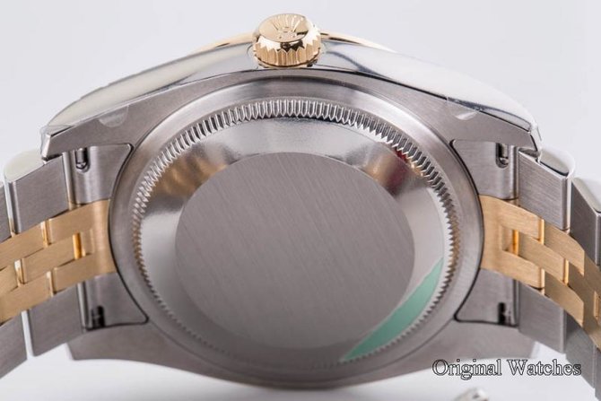 Rolex 116243 Black MOPD Datejust 36mm Steel and Yellow Gold - фото 14