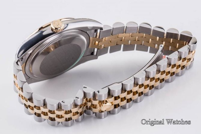 Rolex 116243 Black MOPD Datejust 36mm Steel and Yellow Gold - фото 11