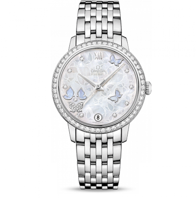 Omega 424.55.33.20.55.003 De Ville Ladies Prestige co-axial 32,7 мм - фото 1