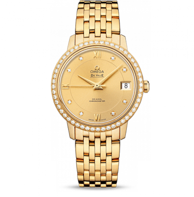 Omega 424.55.33.20.58.001 De Ville Ladies Prestige co-axial 32,7 мм - фото 1