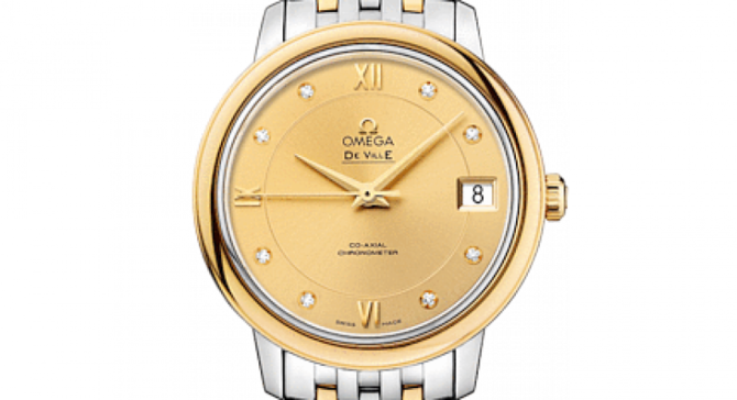 Omega 424.20.33.20.58.001 De Ville Ladies Prestige co-axial 32,7 мм - фото 3