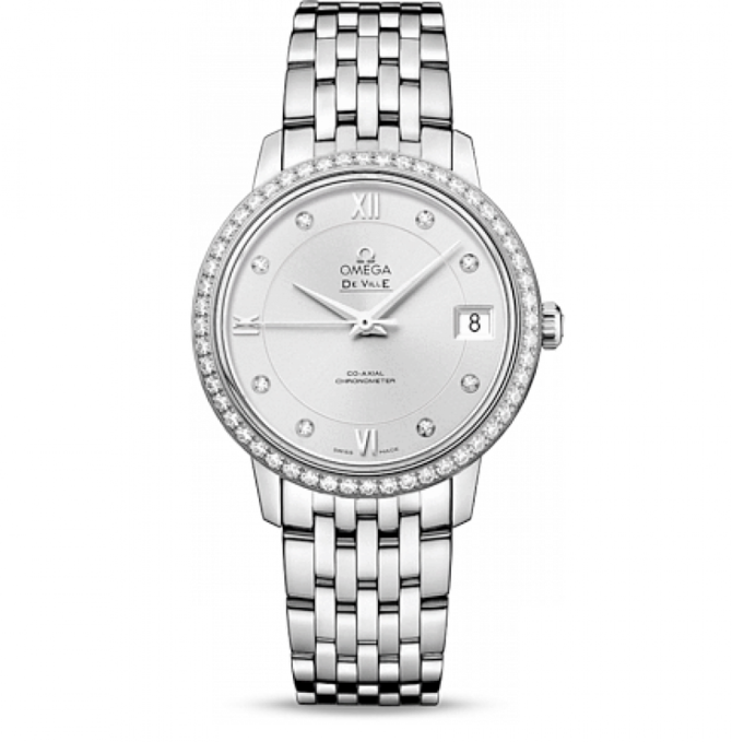 Omega 424.15.33.20.52.001 De Ville Ladies Prestige co-axial 32,7 мм - фото 1