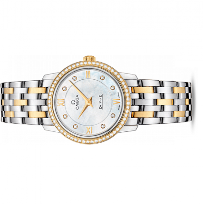 Omega 424.25.27.60.55.001 De Ville Ladies Prestige quartz 27,4 mm - фото 2