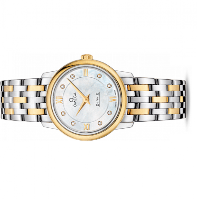 Omega 424.20.27.60.55.001 De Ville Ladies Prestige quartz 27,4 mm - фото 2