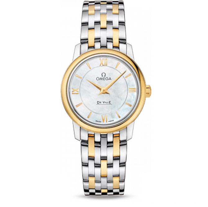 Omega 424.20.27.60.05.001 De Ville Ladies Prestige quartz 27,4 mm - фото 1