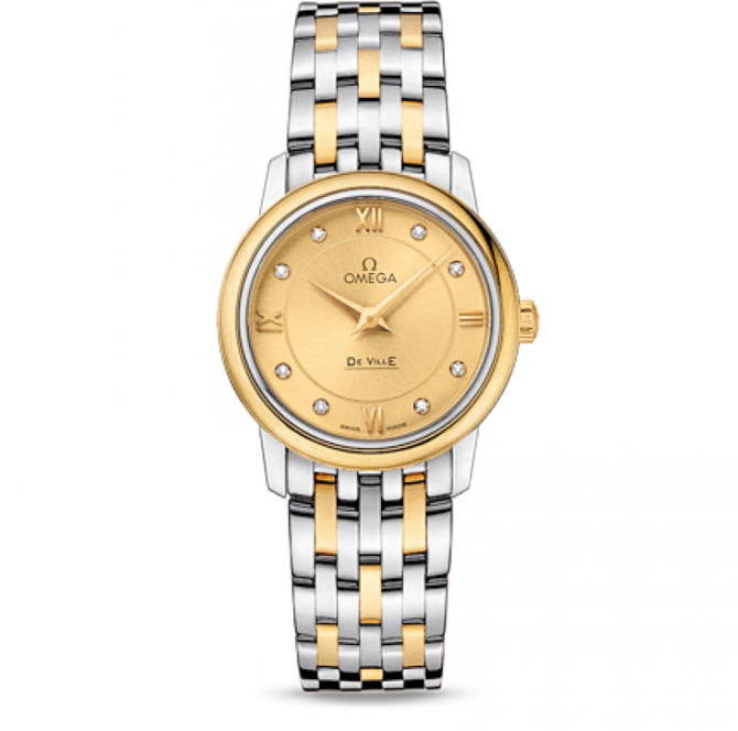 Omega 424.20.27.60.58.001 De Ville Ladies Prestige quartz 27,4 mm - фото 1