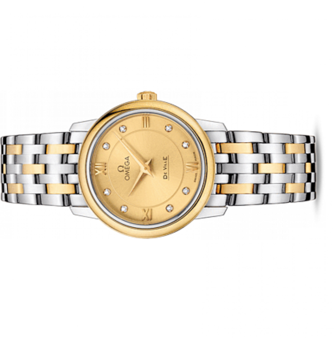 Omega 424.20.27.60.58.001 De Ville Ladies Prestige quartz 27,4 mm - фото 2