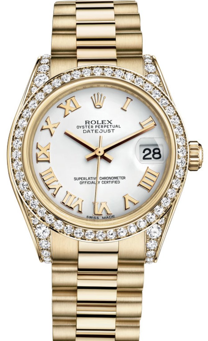 Rolex 178158 wrp Datejust 31mm Yellow Gold
