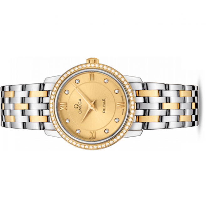 Omega 424.25.27.60.58.001 De Ville Ladies Prestige quartz 27,4 mm - фото 2