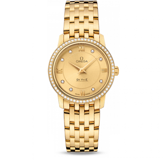 Omega 424.55.27.60.58.001 De Ville Ladies Prestige quartz 27,4 mm - фото 1