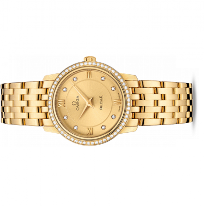 Omega 424.55.27.60.58.001 De Ville Ladies Prestige quartz 27,4 mm - фото 2