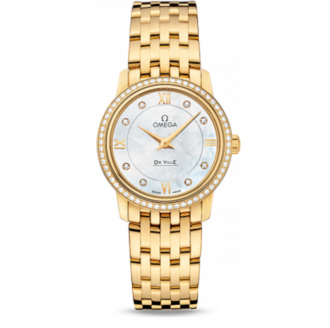 Omega 424.55.27.60.55.001 De Ville Ladies Prestige quartz 27,4 mm - фото 1