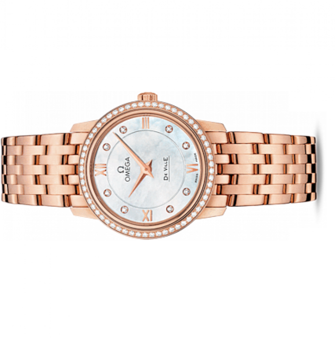 Omega 424.55.27.60.55.002 De Ville Ladies Prestige quartz 27,4 mm - фото 2