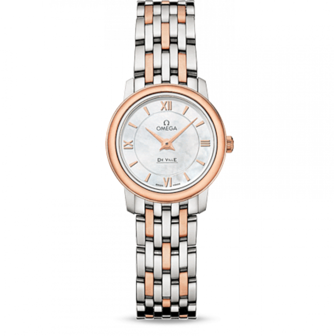Omega 424.20.24.60.05.002 De Ville Ladies Prestige quartz 24,4 mm - фото 1