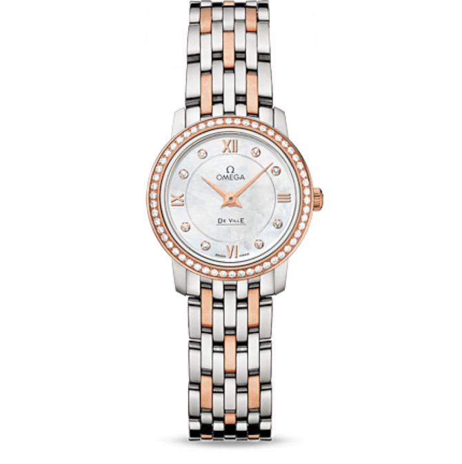 Omega 424.25.24.60.55.002 De Ville Ladies Prestige quartz 24,4 mm - фото 1