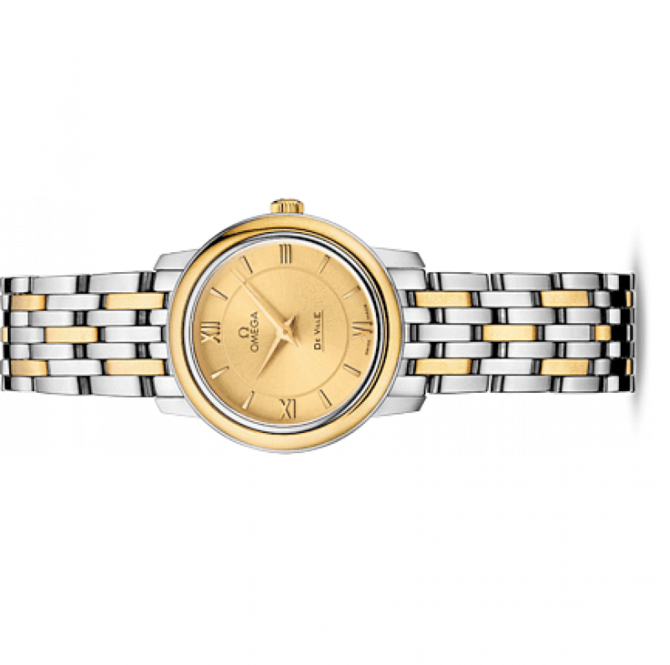 Omega 424.20.24.60.08.001 De Ville Ladies Prestige quartz 24,4 mm - фото 2