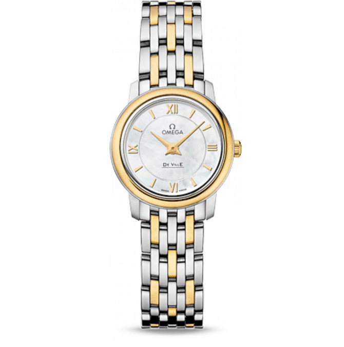 Omega 424.20.24.60.05.001 De Ville Ladies Prestige quartz 24,4 mm - фото 1