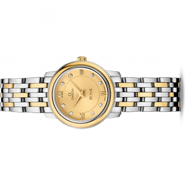 Omega 424.20.24.60.58.001 De Ville Ladies Prestige quartz 24,4 mm - фото 2