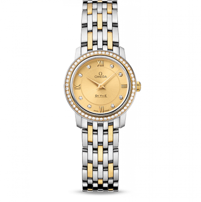 Omega 424.25.24.60.58.001 De Ville Ladies Prestige quartz 24,4 mm - фото 1