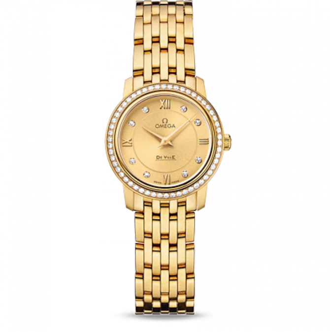 Omega 424.55.24.60.58.001 De Ville Ladies Prestige quartz 24,4 mm - фото 1