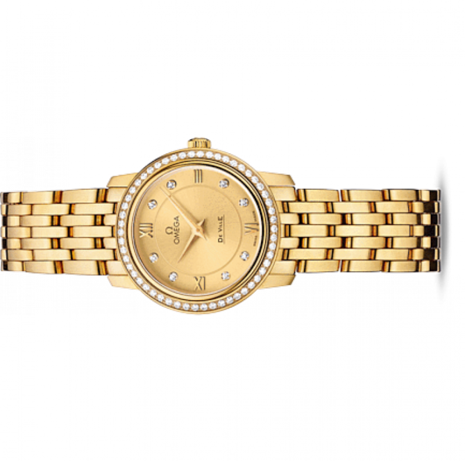 Omega 424.55.24.60.58.001 De Ville Ladies Prestige quartz 24,4 mm - фото 2