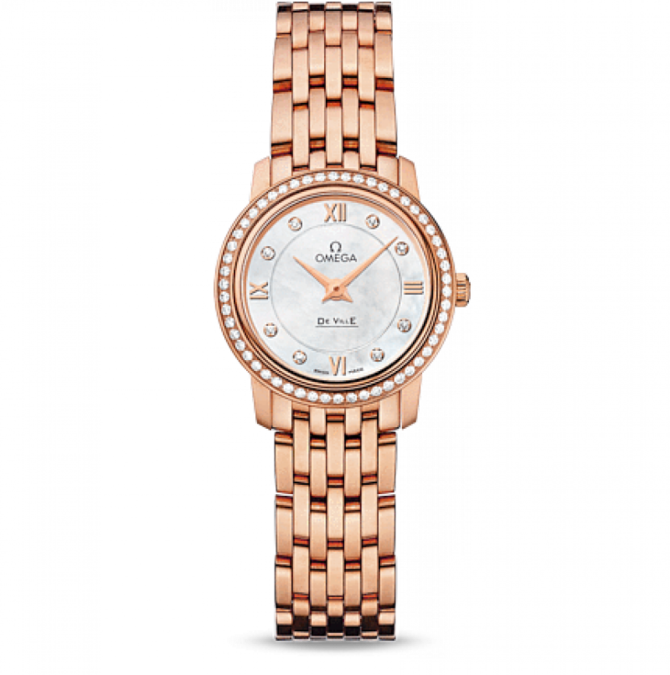 Omega 424.55.24.60.55.002 De Ville Ladies Prestige quartz 24,4 mm - фото 1
