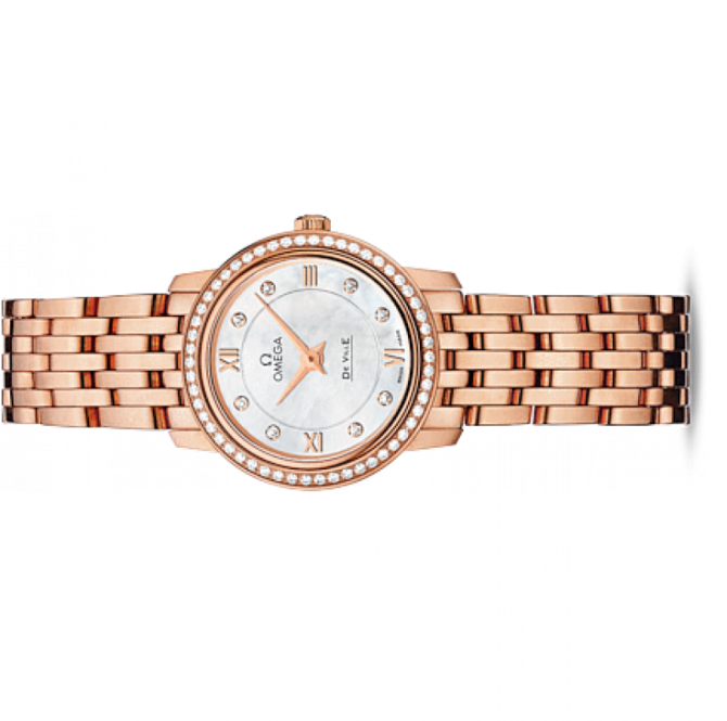 Omega 424.55.24.60.55.002 De Ville Ladies Prestige quartz 24,4 mm - фото 2
