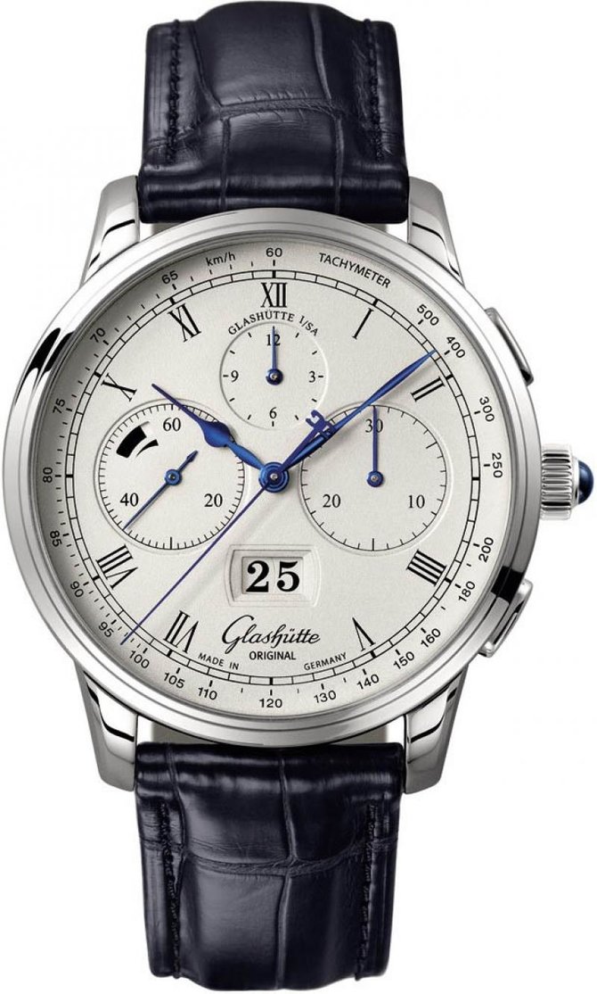 Glashutte Original 1-37-01-02-03-30 Senator Chronograph Panorama Date - фото 1