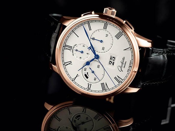 Glashutte Original 1-37-01-01-05-30 Senator Chronograph Panorama Date - фото 3