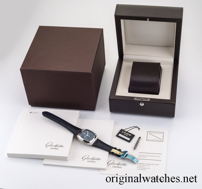 Glashutte Original 1-37-02-03-02-30 Seventies Panorama Date Chronograph - фото 6