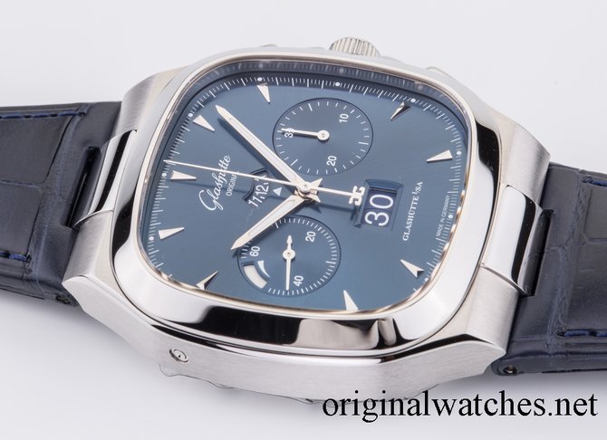 Glashutte Original 1-37-02-03-02-30 Seventies Panorama Date Chronograph - фото 7