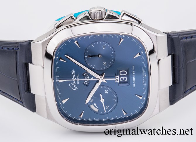 Glashutte Original 1-37-02-03-02-30 Seventies Panorama Date Chronograph - фото 13