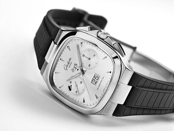 Glashutte Original 1-37-02-02-02-33 Seventies Panorama Date Chronograph - фото 2