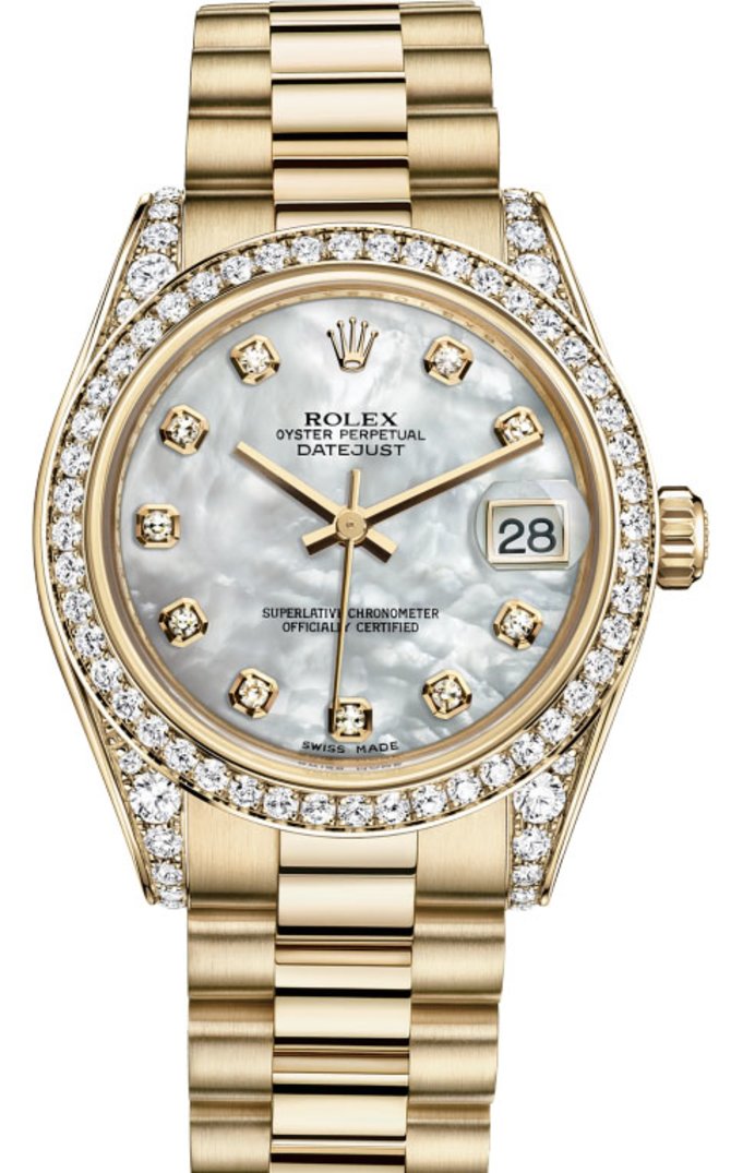 Rolex 178158 mdp Datejust 31mm Yellow Gold