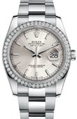 Rolex Datejust 116244 sio 36mm Steel and White Gold
