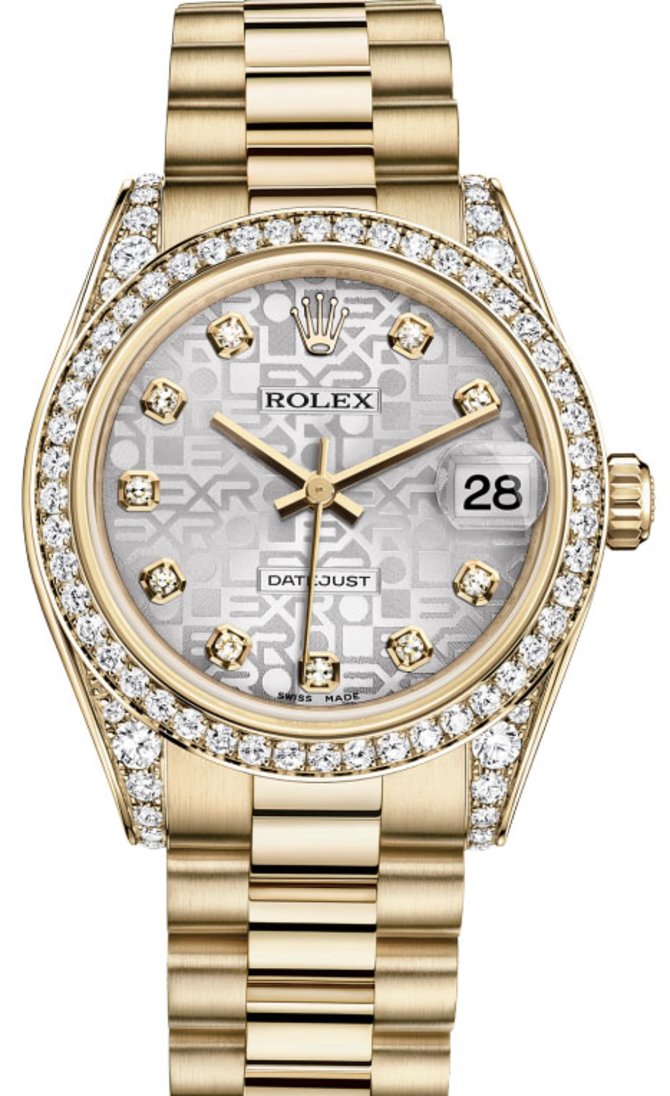 Rolex 178158 sjdp Datejust 31mm Yellow Gold