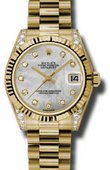 Rolex Datejust 178238 mdp 31mm Yellow Gold